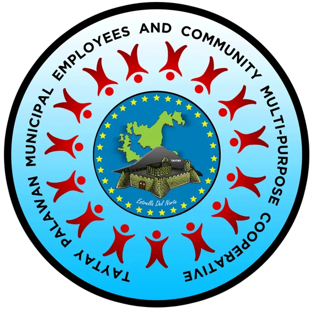Seal of the Taytay Palawan Municipal Employees and Community Multi-Purpose Cooperative